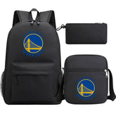 Golden State Warriors Schoolbag Backpack Shoulder Bag Pencil Bag 3pcs set for Kids Students