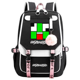 Unspeakable Waterproof Backpack School Notebook Travel Bag USB Charging