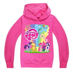 My Little Pony Casual Sweatshirt Spring Autumn Hoodie for Kids