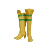 X-Men Rogue Anna Marie Cosplay Shoes Yellow Boots Customized
