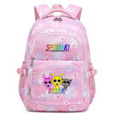 Sprunki Water Proof Backpack Notebook Travel Bags Casual School Bag For Middle School Students