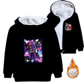 Descendants Sherpa Lined Hoodie Fleece Sweatshirt Full Zip Hooded Jacket for Kids