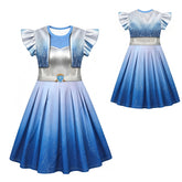 Descendants Wicked Wonderland Cosplay Costume for Girls Halloween Fancy Dress