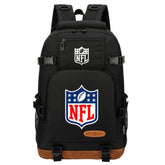 Football Team Rugby Waterproof Backpack School Notebook Travel Bag