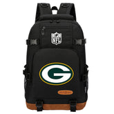 Green Bay Packers Football Team Rugby Waterproof Backpack School Notebook Travel Bag