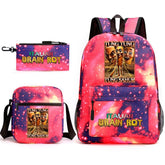 Italian Brainrot Schoolbag Backpack Shoulder Bag Pencil Case set for Kids Students