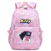 Kirby Water Proof Backpack Notebook Travel Bags Casual School Bag For School Students