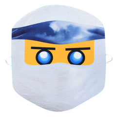 Lego Ninjago White Ninja Cosplay Costume for Boys Girls Bodysuit Halloween Fancy Jumpsuits