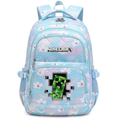 Minecraft Creeper Water Proof Backpack Notebook Travel Bags Casual School Bag For School Students