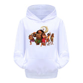 Moana2 Casual Sweatshirt Spring Autumn Hoodie for Kids