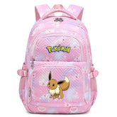 Pikachu Evee Water Proof Backpack Notebook Travel Bags Casual School Bag For School Students