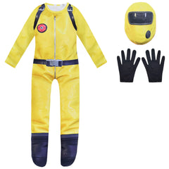 Poppy Playtime Cosplay Costume with Mask Boys Girls Bodysuit Halloween Fancy Jumpsuits