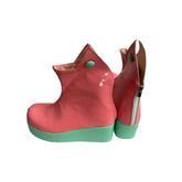 Splatoon Inkling Cosplay Shoes Brown Boots Customized