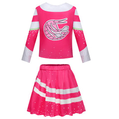 Zombies Out of This World Cheerleader Cosplay Costume for Girls Halloween Fancy Dress