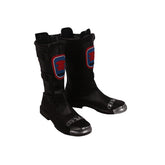 Splatoon Inkling Black Cosplay Shoes Brown Boots Customized