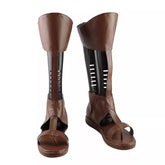 Hercules Cosplay Shoes Brown Boots Customized