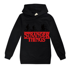 Stranger Things Casual Sweatshirt Spring Autumn Hoodie for Kids