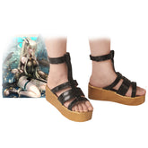Arknights Shining Cosplay Shoes Boots Customized