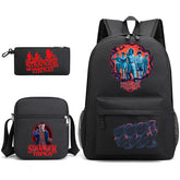 Stranger Things Schoolbag Backpack Shoulder Bag Pencil Case set for Kids Students