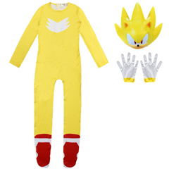 Hedgehog 2 Cosplay Costume with Mask Halloween Jumpsuits