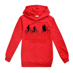 Stranger Things Casual Sweatshirt Spring Autumn Hoodie for Kids