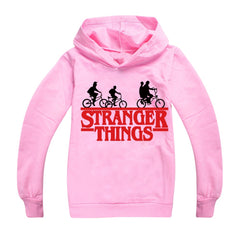 Stranger Things Casual Sweatshirt Spring Autumn Hoodie for Kids