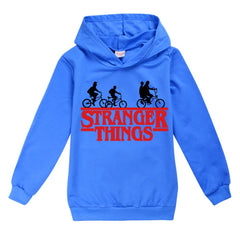 Stranger Things Casual Sweatshirt Spring Autumn Hoodie for Kids