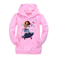 Encanto Mirabel Casual Sweatshirt Spring Autumn Hoodie for Kids