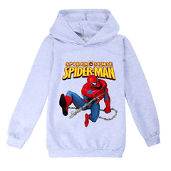Spiderman Casual Sweatshirt Spring Autumn Hoodie for Kids