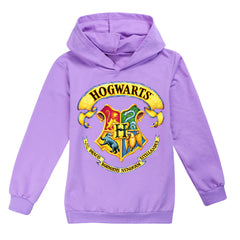 Hogwarts Casual Sweatshirt Spring Autumn Hoodie for Kids