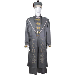 Harry Potter Professor Albus Dumbledore Uniform Clothes Harry Potter Halloween Cosplay Costume for Kids Adults