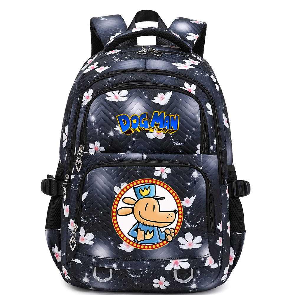 Dog Man Proof Backpack Notebook Travel Bags Casual School Bag For Middle School Students