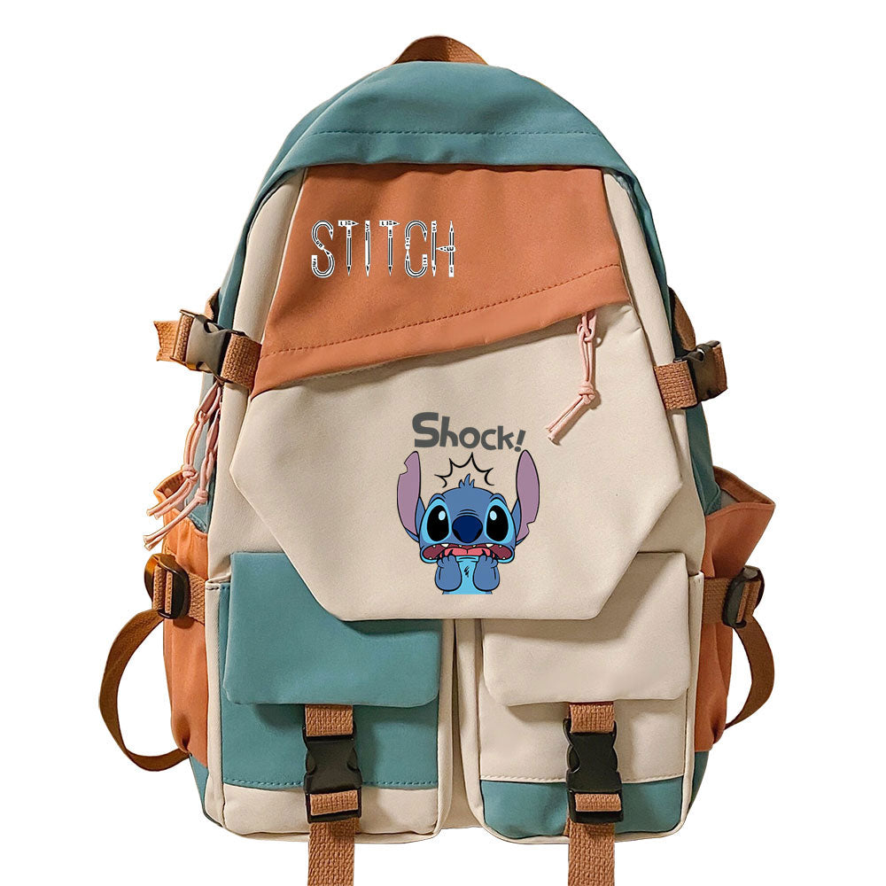 Lilo Stitch Water Proof Backpack Notebook Travel Bags Casual School Bag