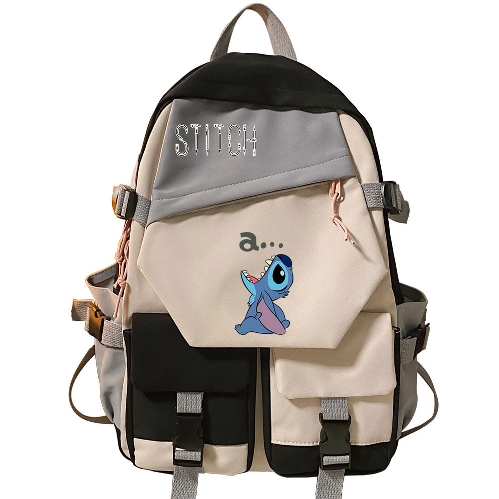 Lilo Stitch Water Proof Backpack Notebook Travel Bags Casual School Bag