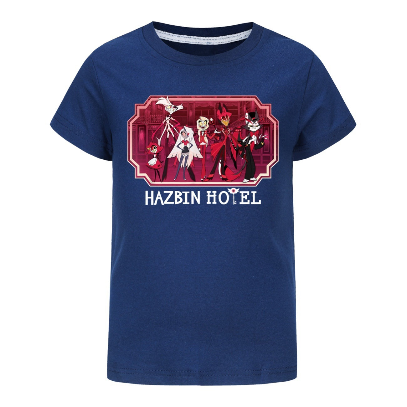 Hazbin Hotel Casual Sweatshirt Spring Autumn Short Sleeve T-Shirts for Kids