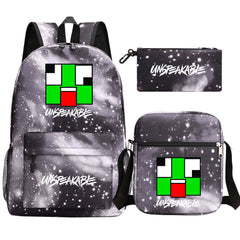 Unspeakable Schoolbag Backpack Shoulder Bag Pencil Bag 3pcs set for Kids Students