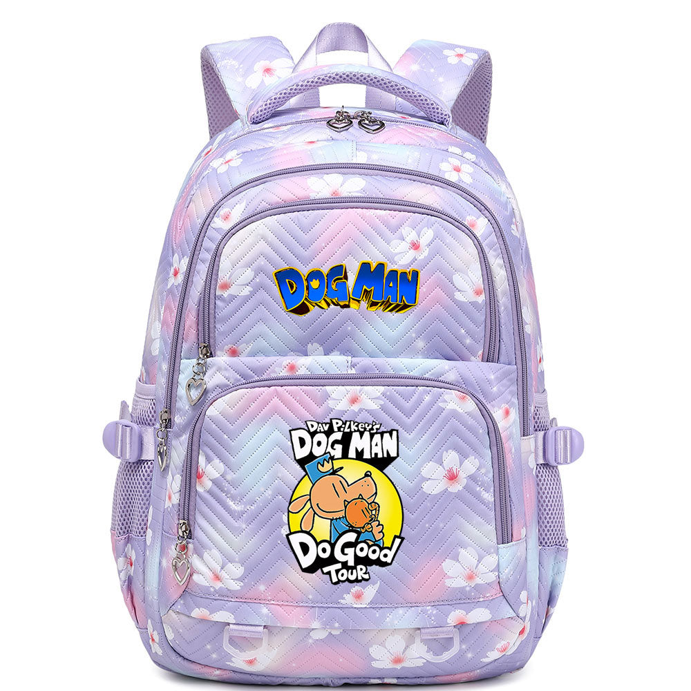 Dog Man Proof Backpack Notebook Travel Bags Casual School Bag For Middle School Students