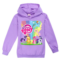 My Little Pony Casual Sweatshirt Spring Autumn Hoodie for Kids