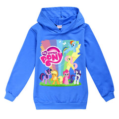 My Little Pony Casual Sweatshirt Spring Autumn Hoodie for Kids