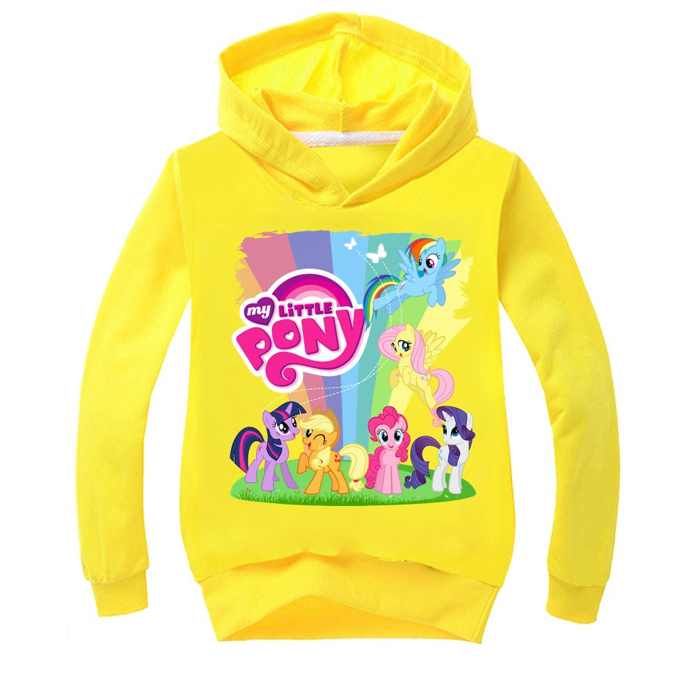 My Little Pony Casual Sweatshirt Spring Autumn Hoodie for Kids