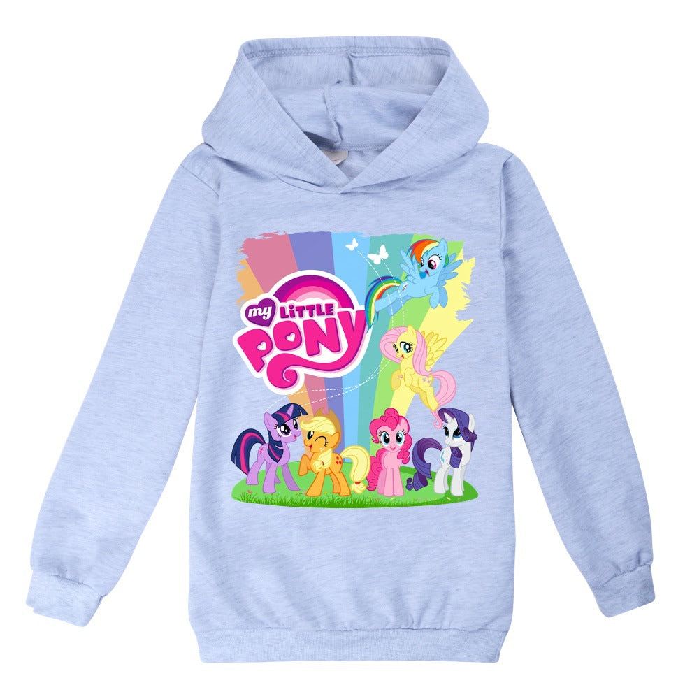 My Little Pony Casual Sweatshirt Spring Autumn Hoodie for Kids