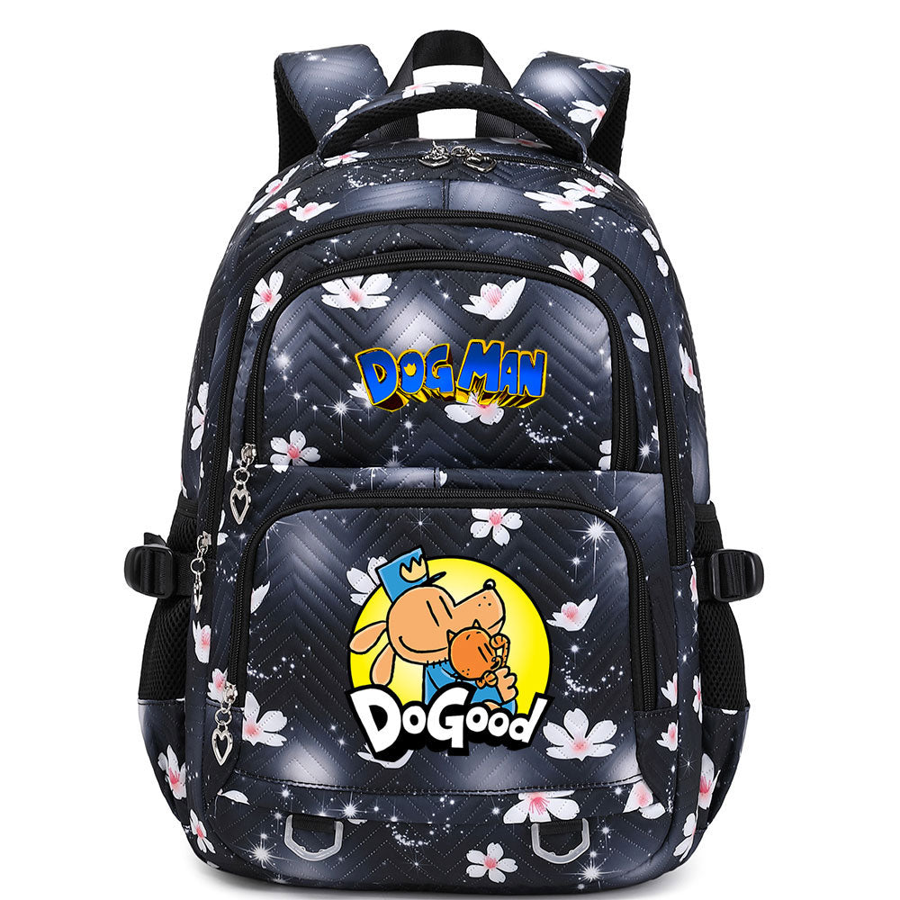 Dog Man Proof Backpack Notebook Travel Bags Casual School Bag For Middle School Students