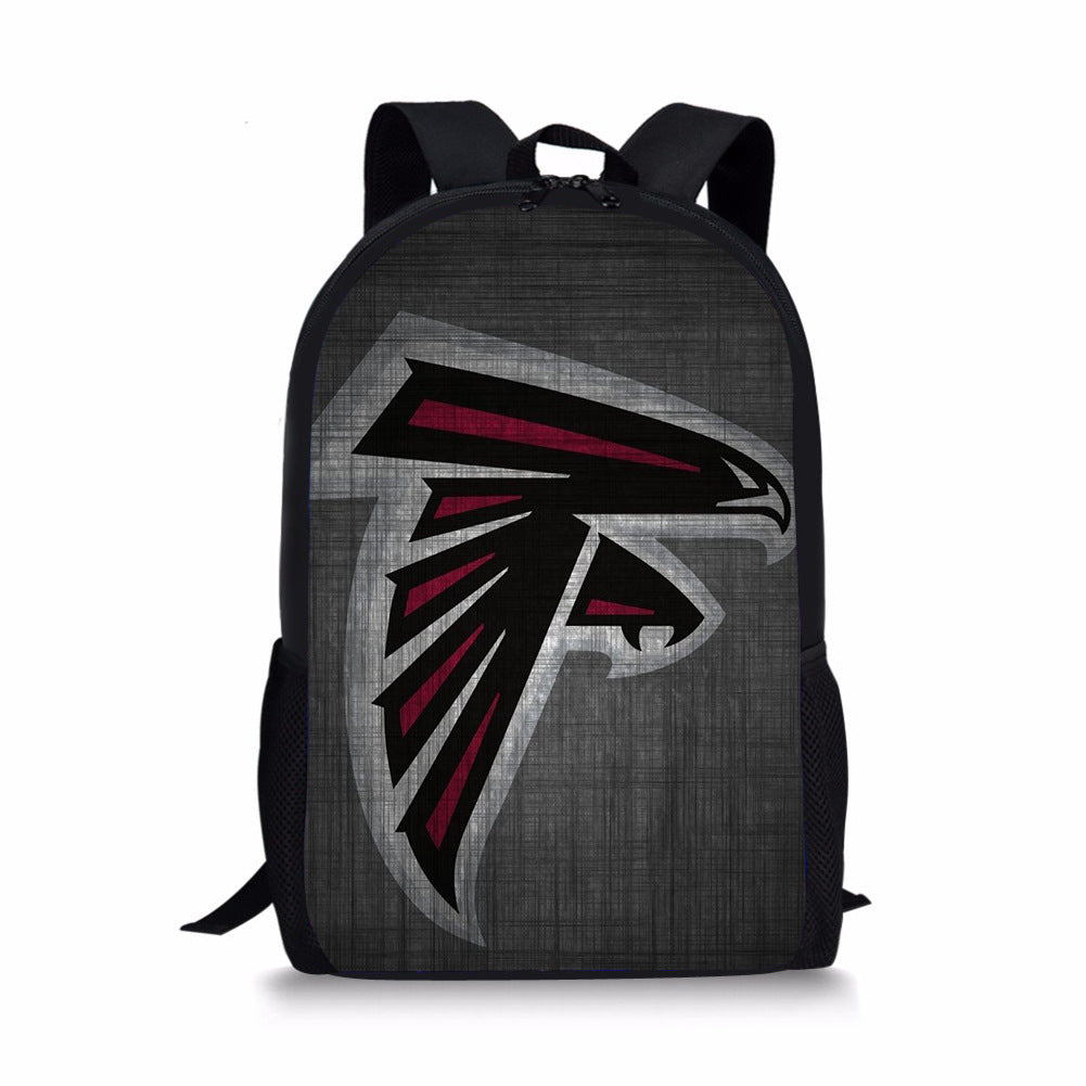 Las Vegas Raiders Footbal Team  Full Printed Backpack Schoolbag Travel Notebook Bag for Kids Students