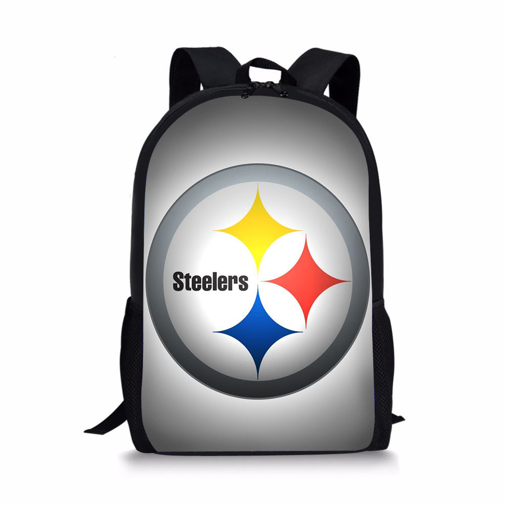 Las Vegas Raiders Footbal Team  Full Printed Backpack Schoolbag Travel Notebook Bag for Kids Students