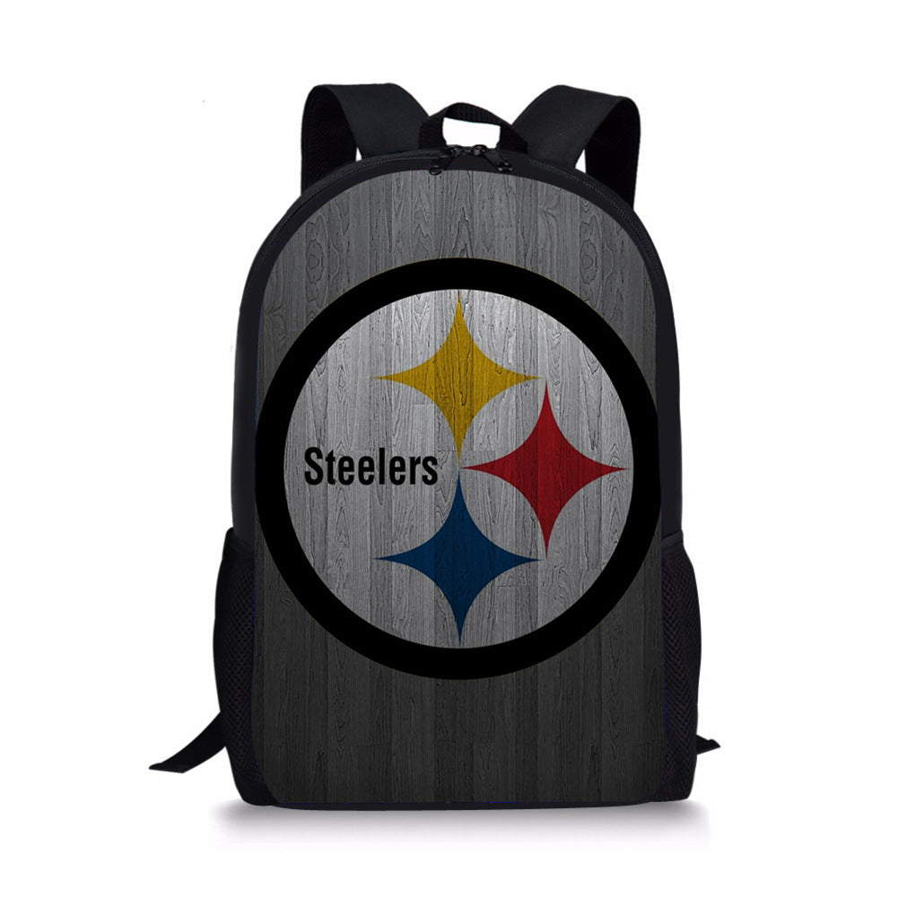 Las Vegas Raiders Footbal Team  Full Printed Backpack Schoolbag Travel Notebook Bag for Kids Students