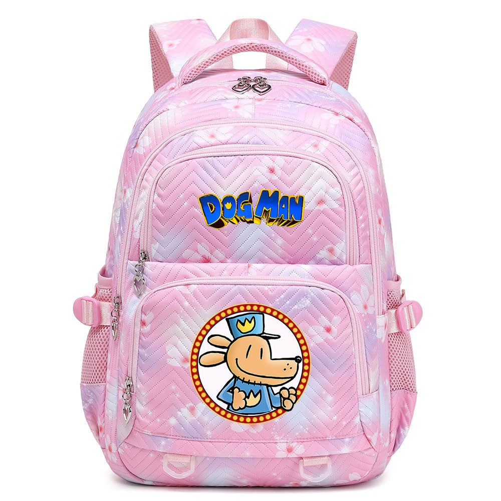 Dog Man Proof Backpack Notebook Travel Bags Casual School Bag For Middle School Students