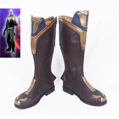 Avengers  Infinity Gauntlet Thanos Cosplay Shoes Boots Customized