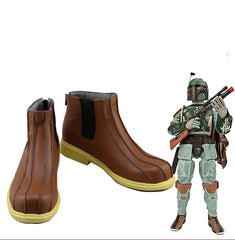 Star Wars Boba Fett Cosplay Shoes Boots Customized