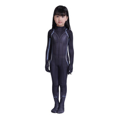 Black Widow Natasha Romanof Jumpsuit Halloween Cosplay Costume for Kids Adults