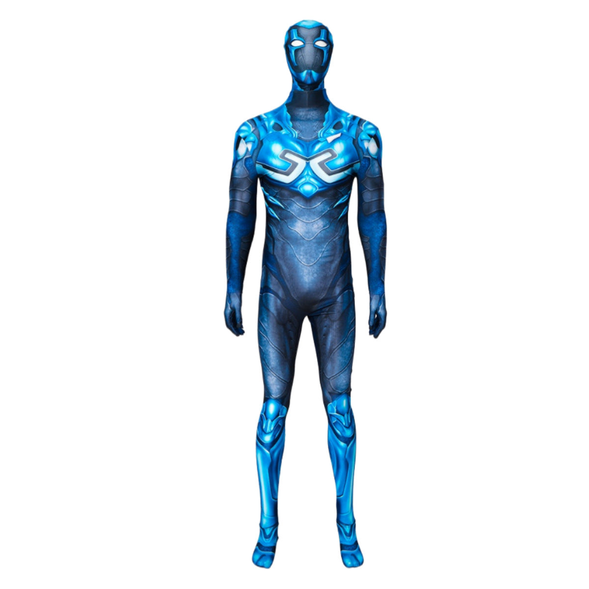 Blue Beetle  Cosplay Costume Kids Adults Bodysuit Halloween Fancy Jumpsuits